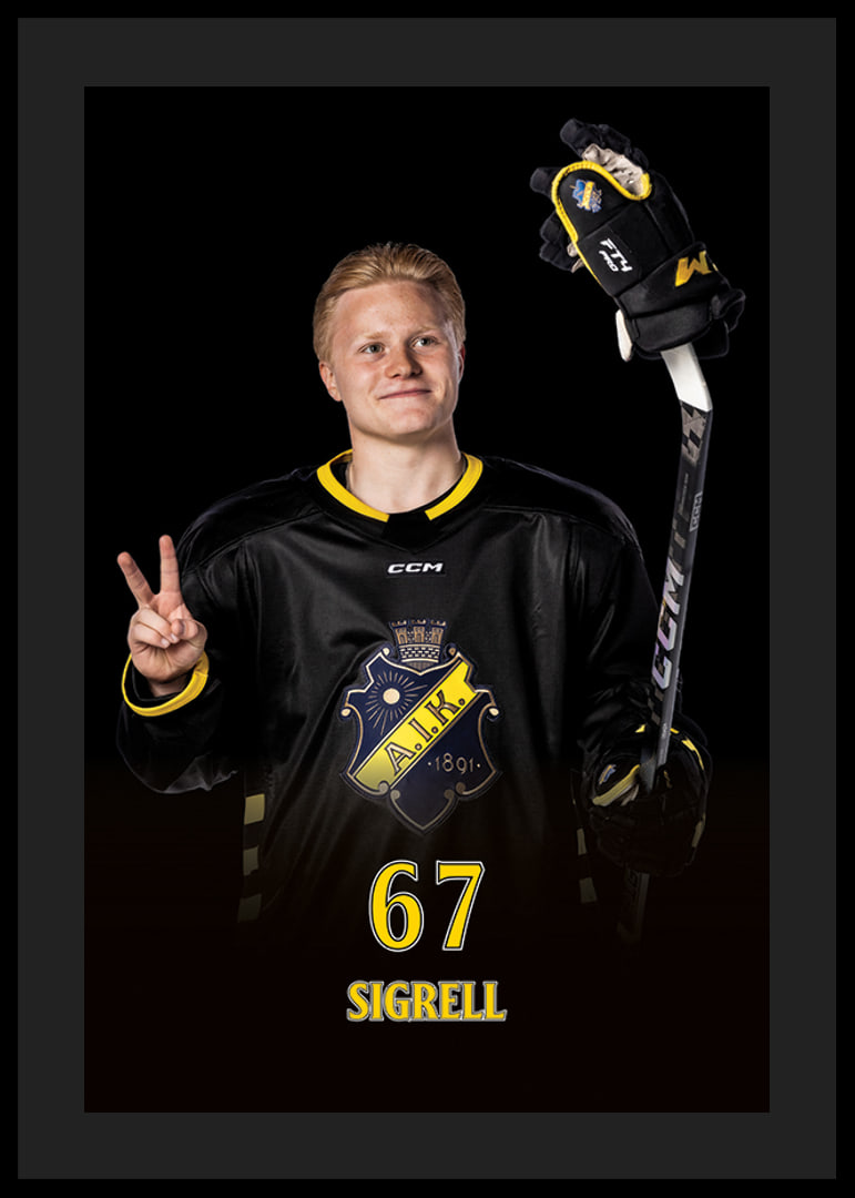 Elliot Sigrell #67 AIK Hockey 2024/2025-12