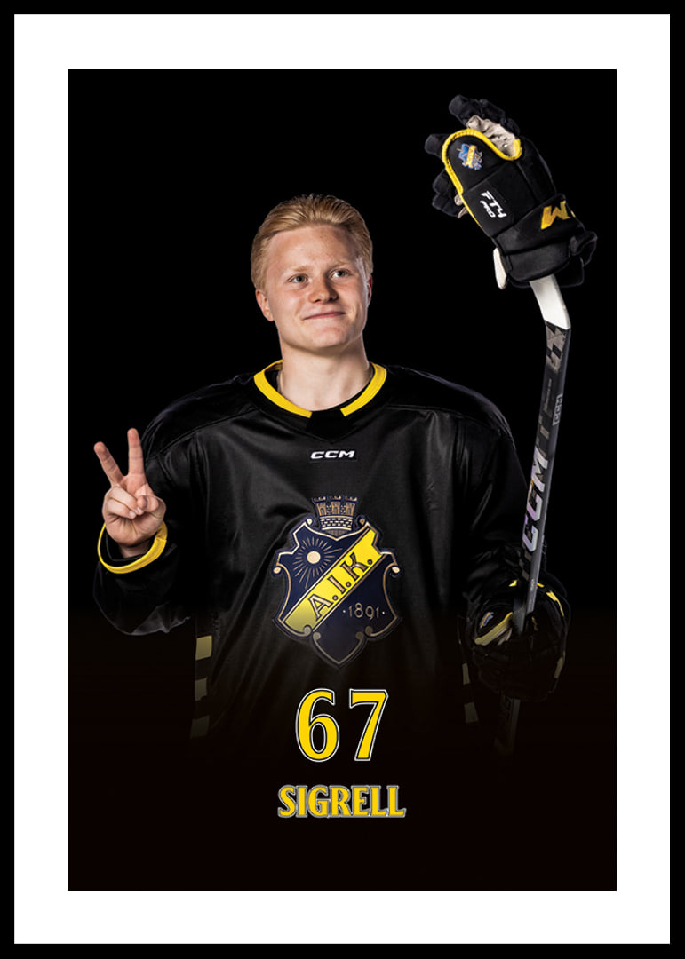 Elliot Sigrell #67 AIK Hockey 2024/2025-12