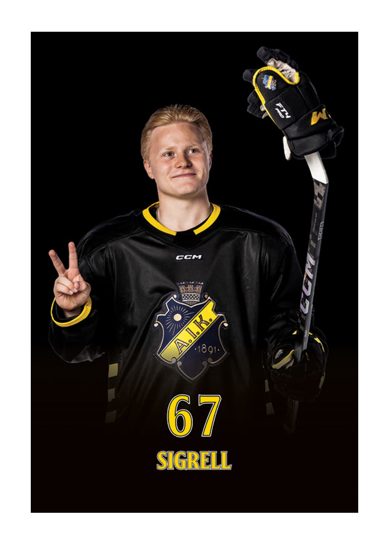 Elliot Sigrell #67 AIK Hockey 2024/2025-12