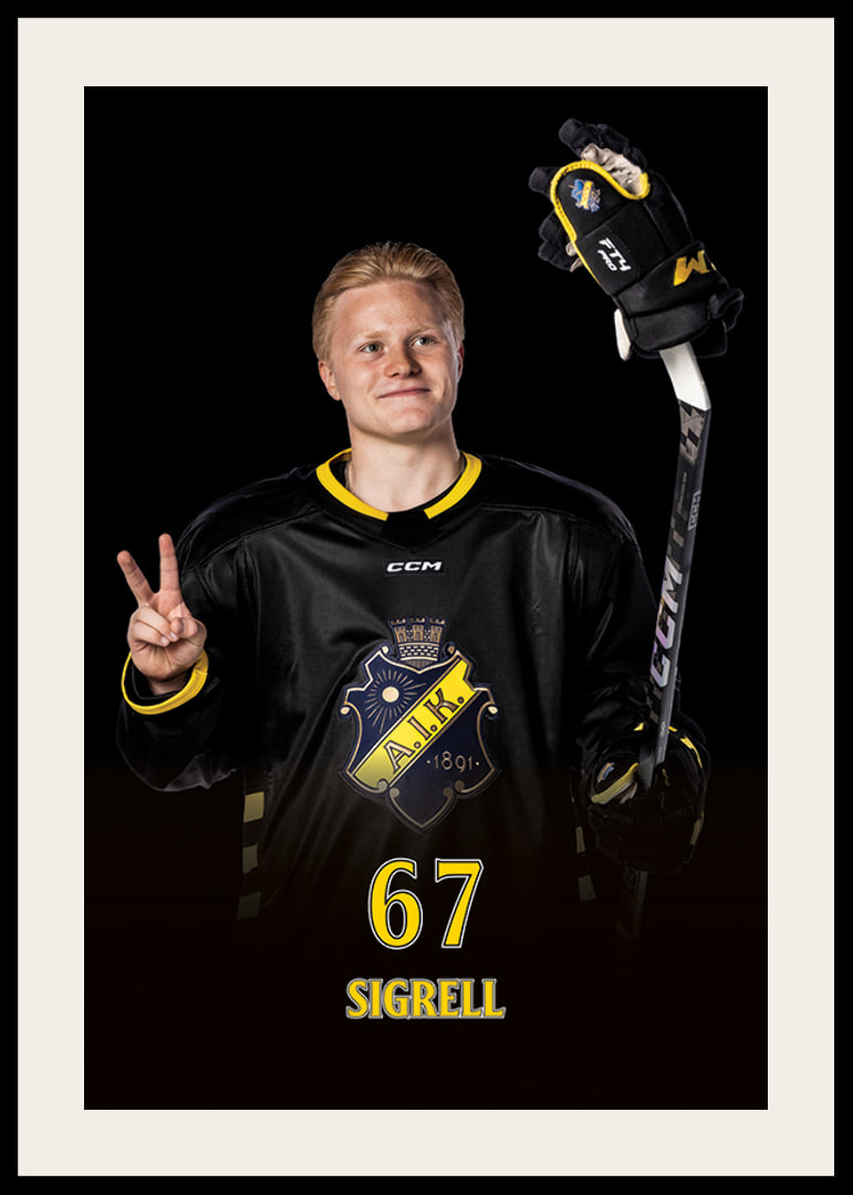 Elliot Sigrell #67 AIK Hockey 2024/2025-12
