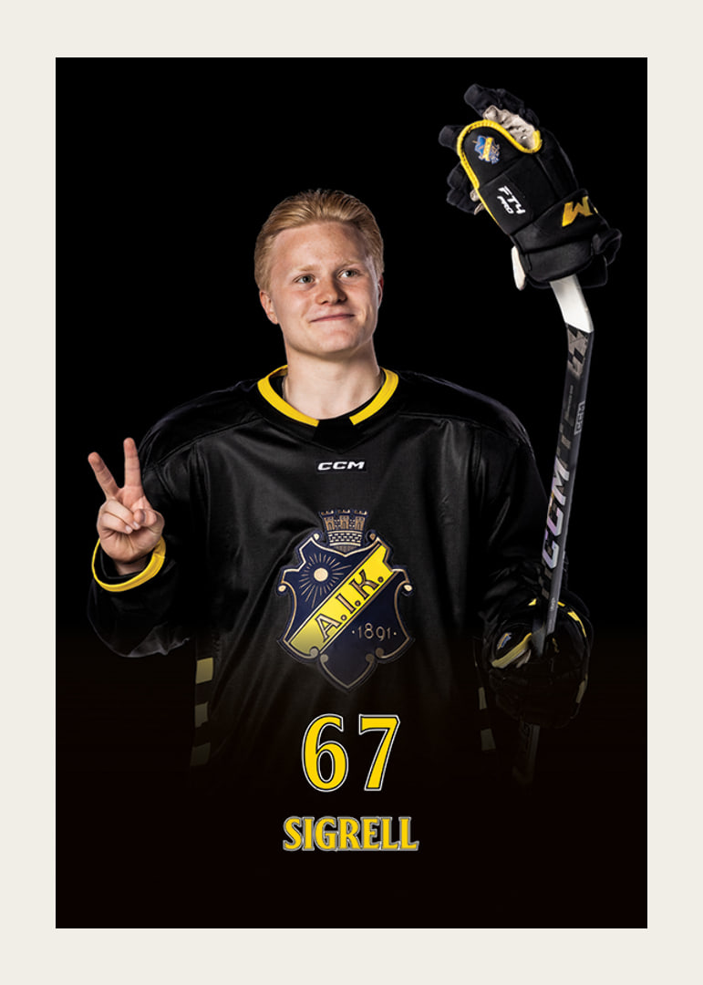 Elliot Sigrell #67 AIK Hockey 2024/2025-12