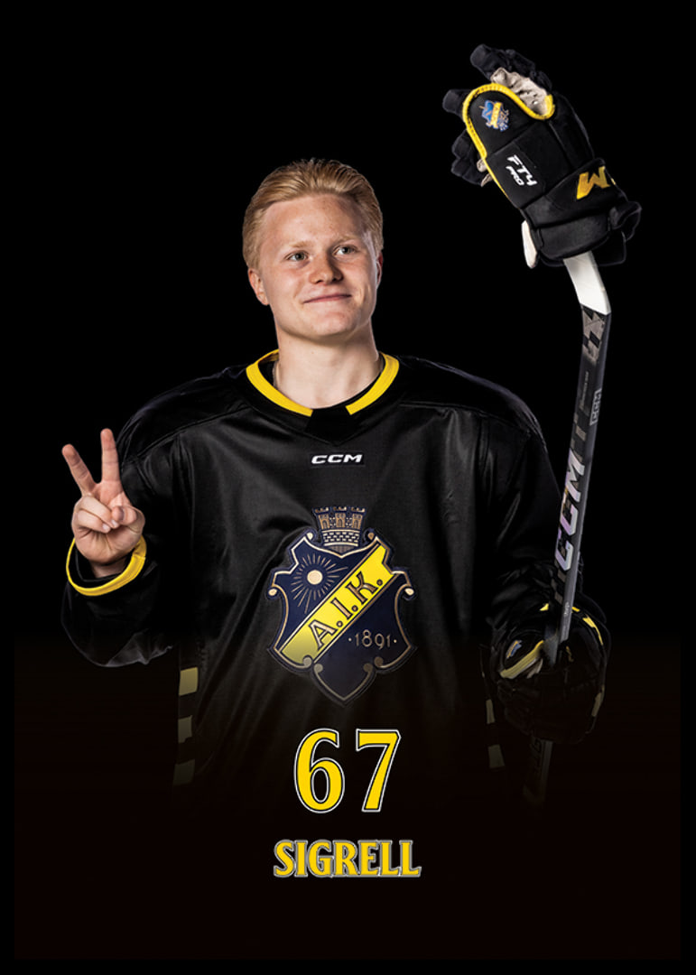 Elliot Sigrell #67 AIK Hockey 2024/2025-12