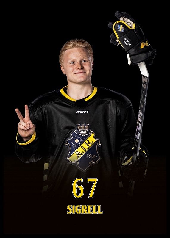 Elliot Sigrell #67 AIK Hockey 2024/2025-12