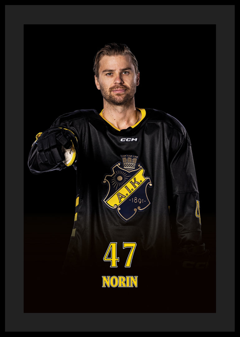 Eric Norin #47 AIK Hockey 2024/2025-12