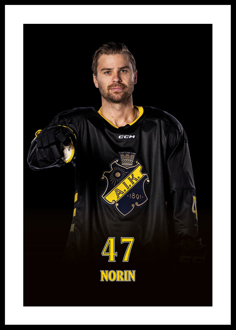 Eric Norin #47 AIK Hockey 2024/2025-12
