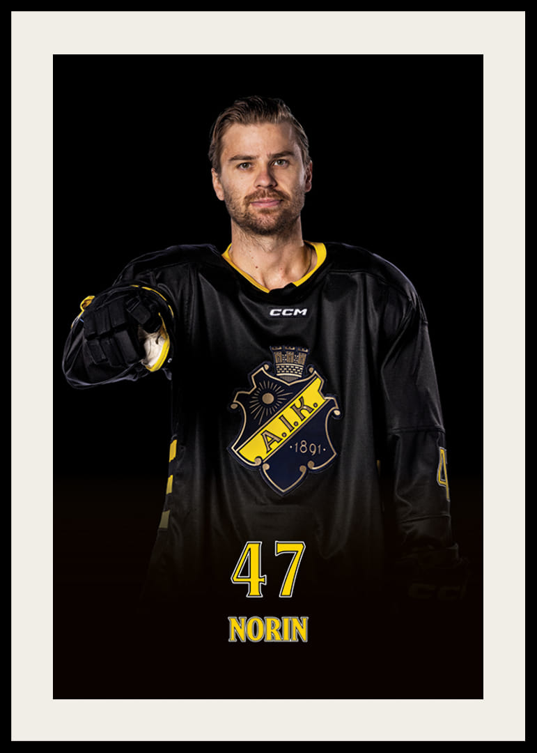 Eric Norin #47 AIK Hockey 2024/2025-12