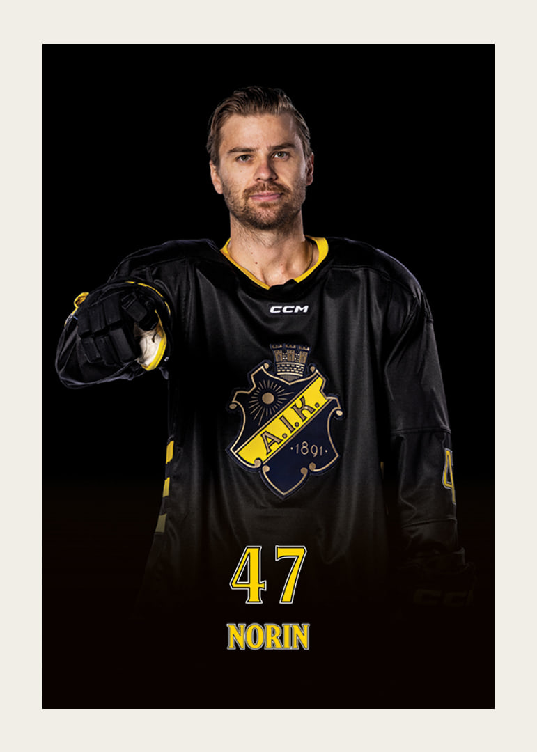 Eric Norin #47 AIK Hockey 2024/2025-12