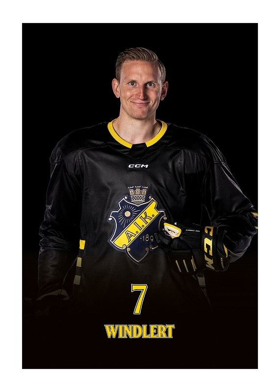 Poster Filip Windlert #7 AIK Hockey 2024/2025