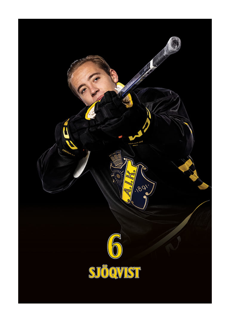 Gustav Sjöqvist #6 AIK Hockey 2024/2025-12