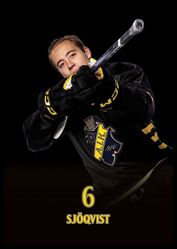 Gustav Sjöqvist #6 AIK Hockey 2024/2025-12