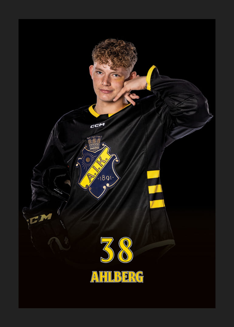 Harry Ahlberg #38 AIK Hockey 2024/2025-12