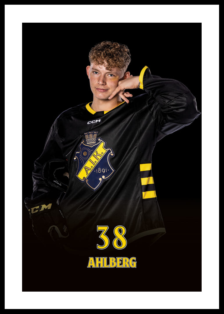 Harry Ahlberg #38 AIK Hockey 2024/2025-12