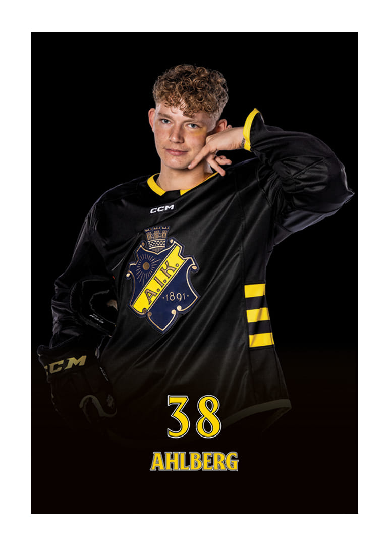 Harry Ahlberg #38 AIK Hockey 2024/2025-12