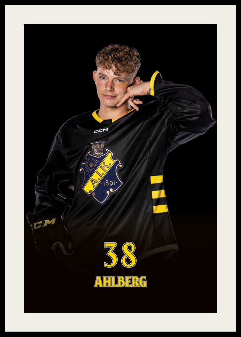 Harry Ahlberg #38 AIK Hockey 2024/2025-12