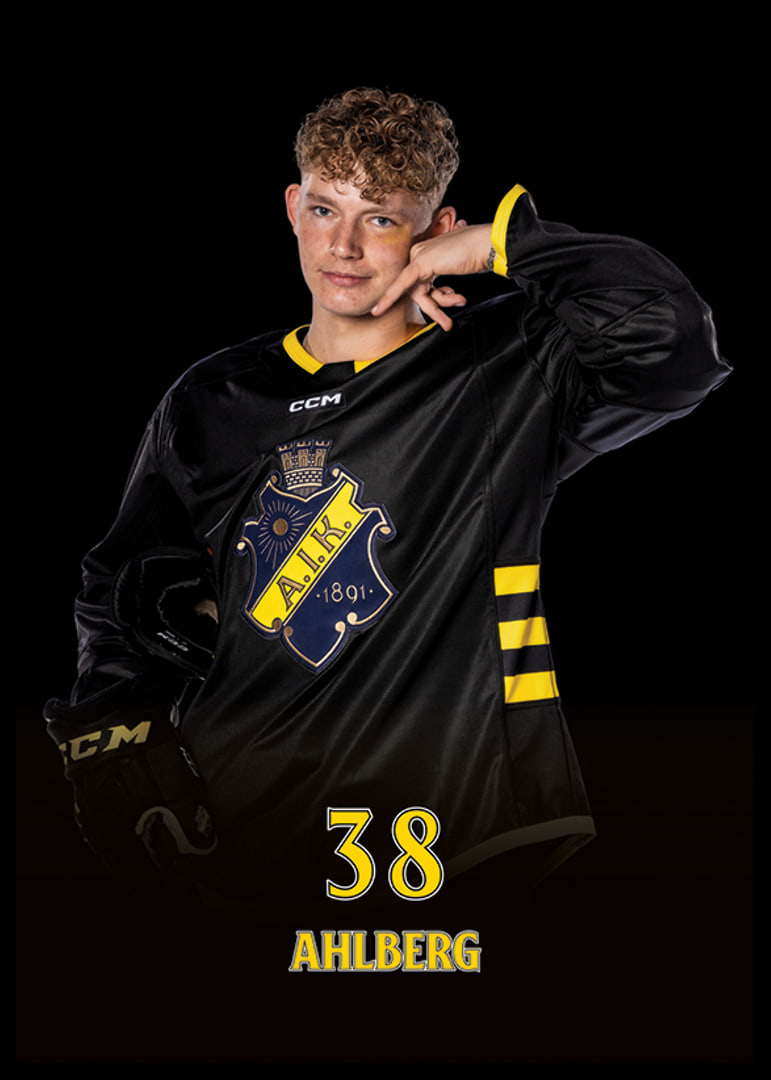 Harry Ahlberg #38 AIK Hockey 2024/2025-12