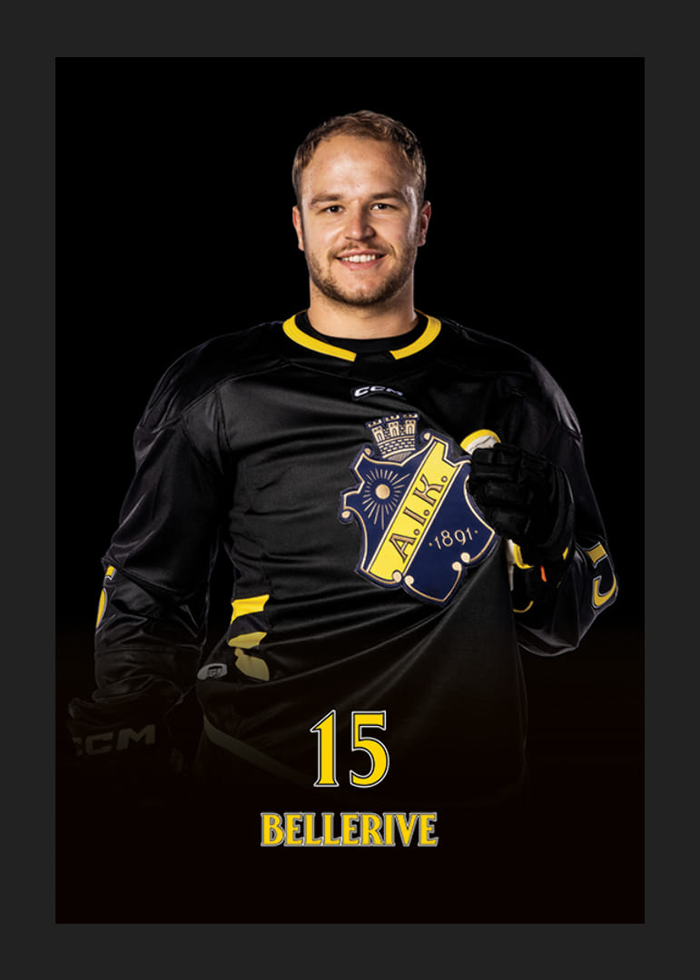 Jordy Bellerive #15 AIK Hockey 2024/2025-12