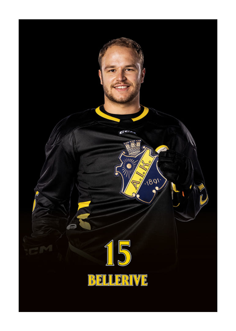 Jordy Bellerive #15 AIK Hockey 2024/2025-12