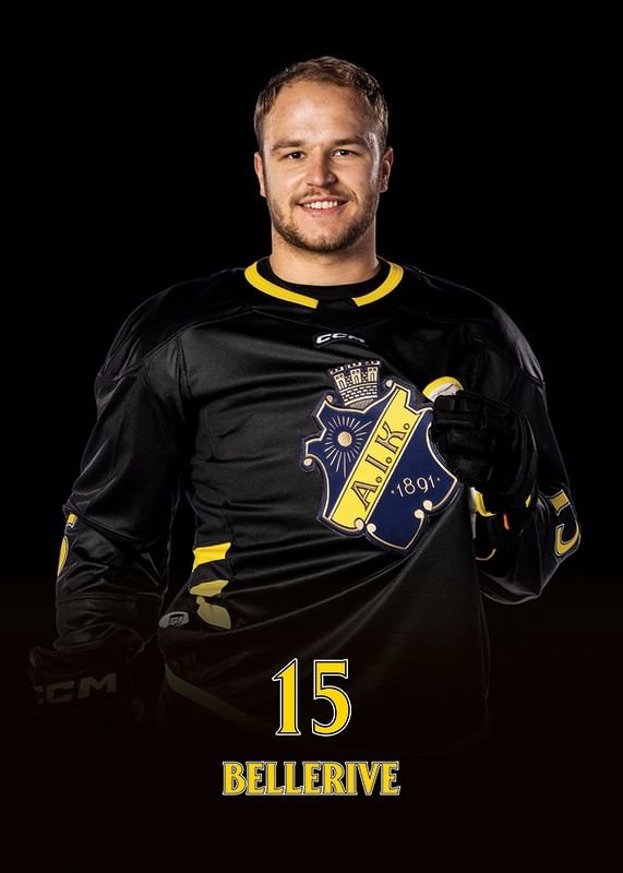 Jordy Bellerive #15 AIK Hockey 2024/2025-12