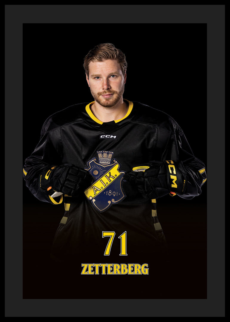 Lukas Zetterberg #71 AIK Hockey 2024/2025-12