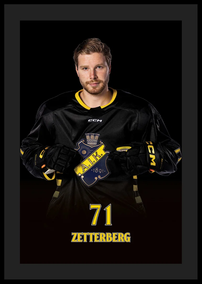 Lukas Zetterberg #71 AIK Hockey 2024/2025-12