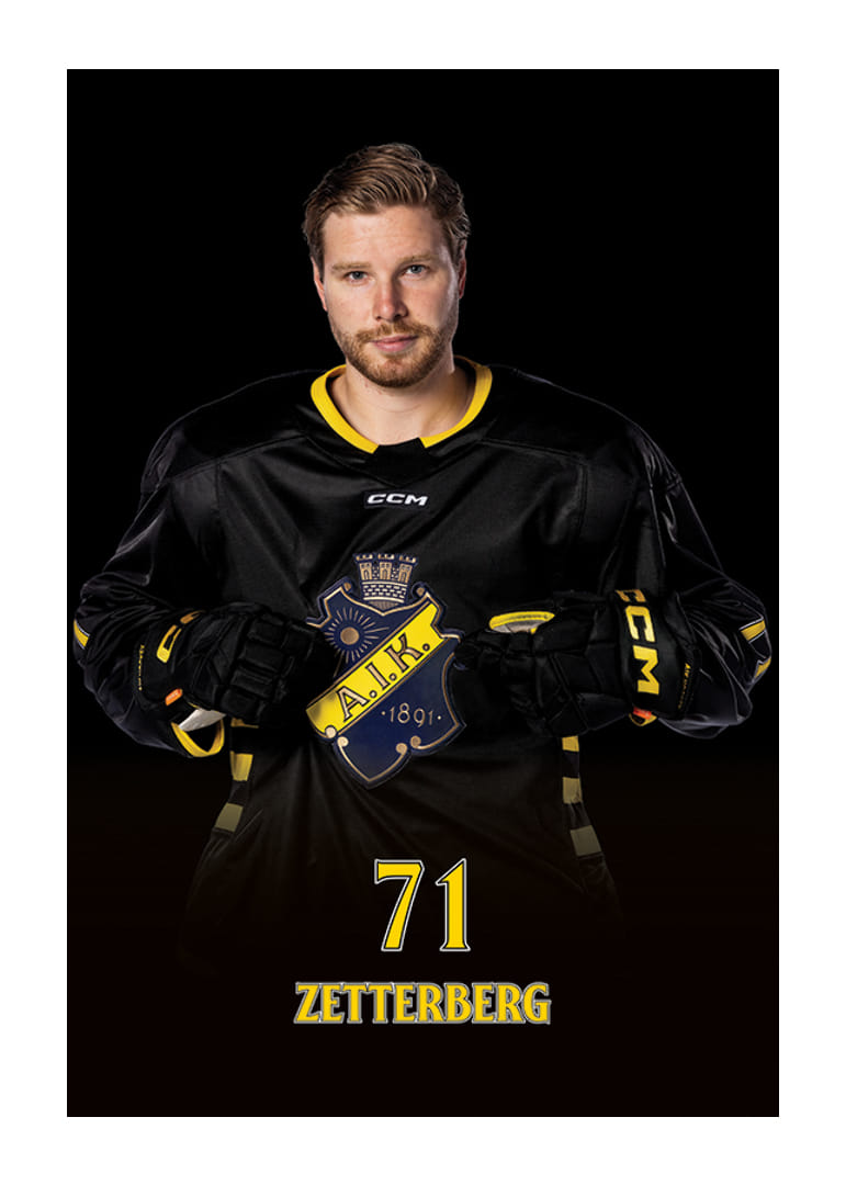Lukas Zetterberg #71 AIK Hockey 2024/2025-12