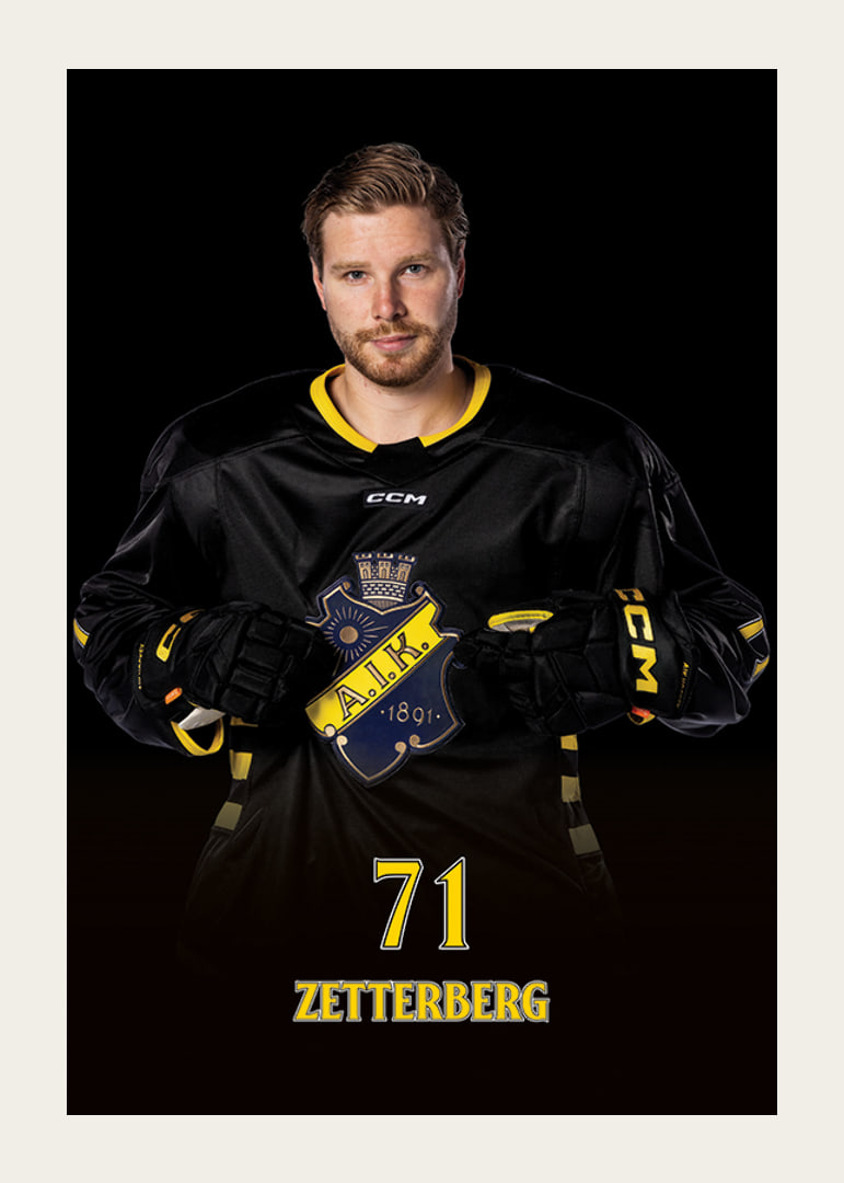 Lukas Zetterberg #71 AIK Hockey 2024/2025-12