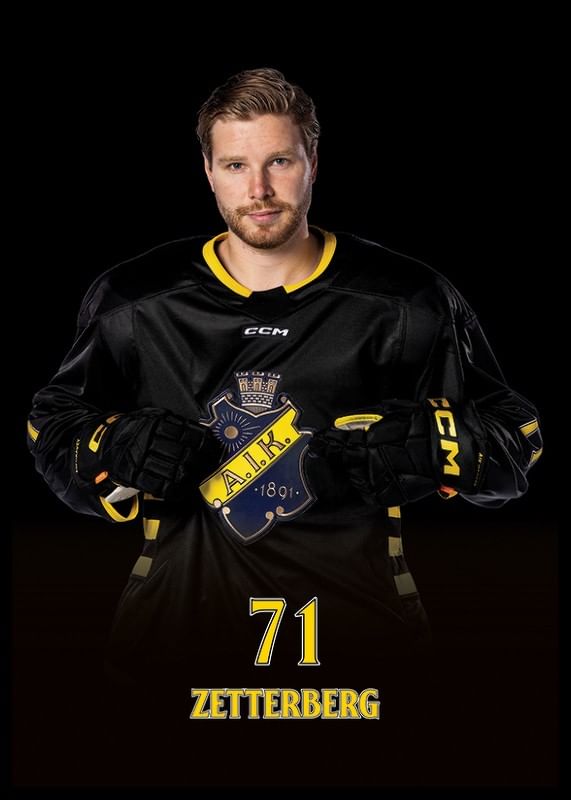 Lukas Zetterberg #71 AIK Hockey 2024/2025-12