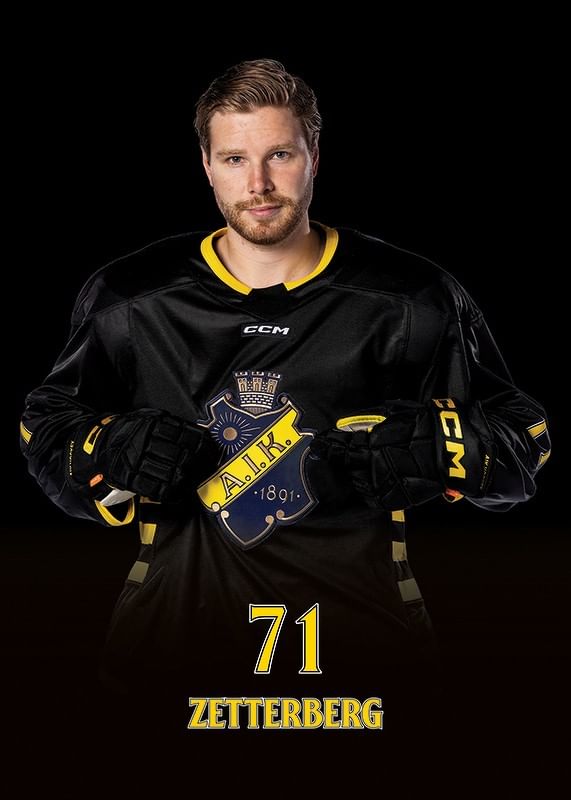 Lukas Zetterberg #71 AIK Hockey 2024/2025-12