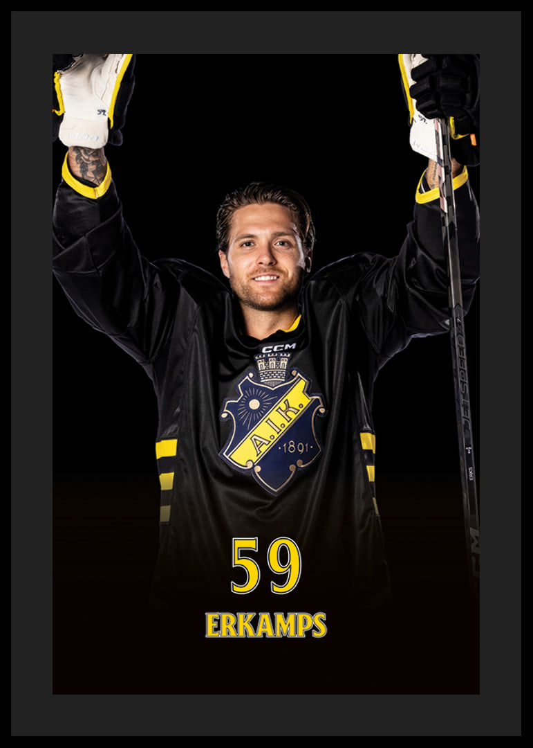 Macoy Erkamps #59 AIK Hockey 2024/2025-12
