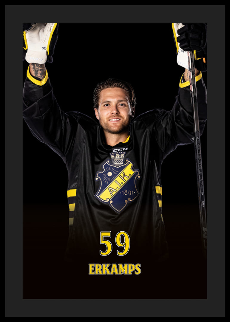 Macoy Erkamps #59 AIK Hockey 2024/2025-12