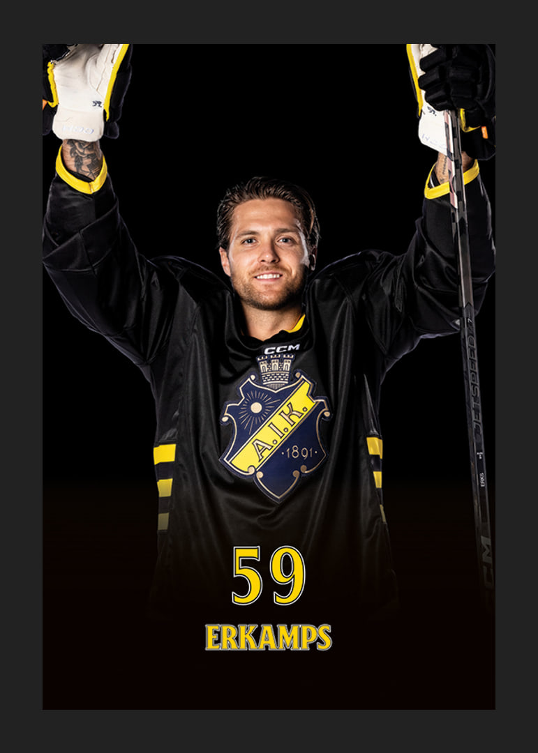 Macoy Erkamps #59 AIK Hockey 2024/2025-12