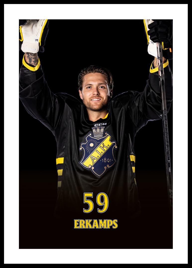 Macoy Erkamps #59 AIK Hockey 2024/2025-12