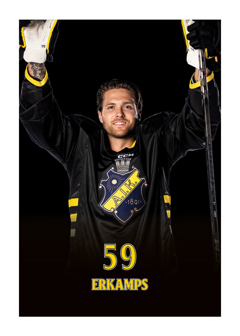 Macoy Erkamps #59 AIK Hockey 2024/2025-12