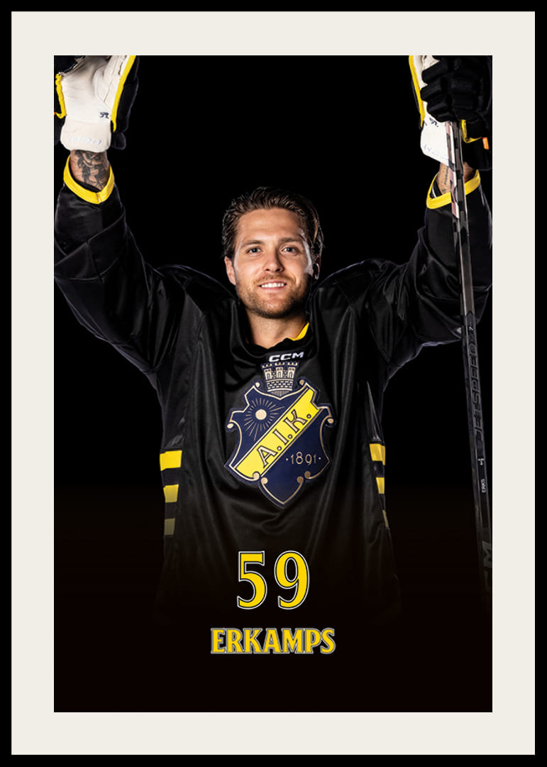 Macoy Erkamps #59 AIK Hockey 2024/2025-12