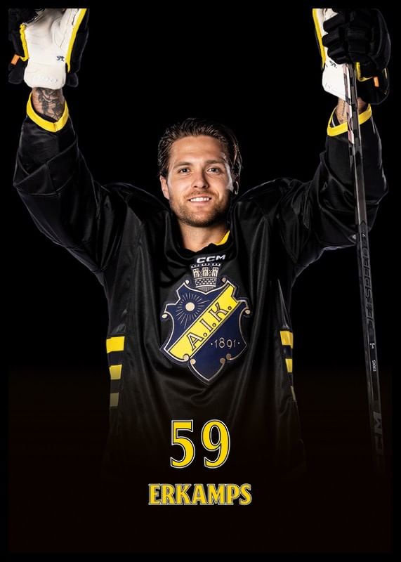 Macoy Erkamps #59 AIK Hockey 2024/2025-12