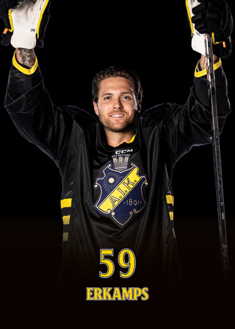Macoy Erkamps #59 AIK Hockey 2024/2025-12