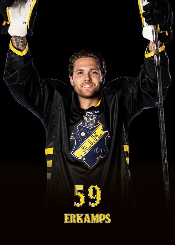 Macoy Erkamps #59 AIK Hockey 2024/2025-12