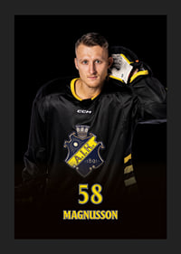 Oskar Magnusson #58 AIK Hockey 2024/2025-1