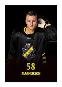 Oskar Magnusson #58 AIK Hockey 2024/2025-3