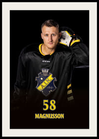 Oskar Magnusson #58 AIK Hockey 2024/2025-4