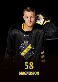 Oskar Magnusson #58 AIK Hockey 2024/2025-7