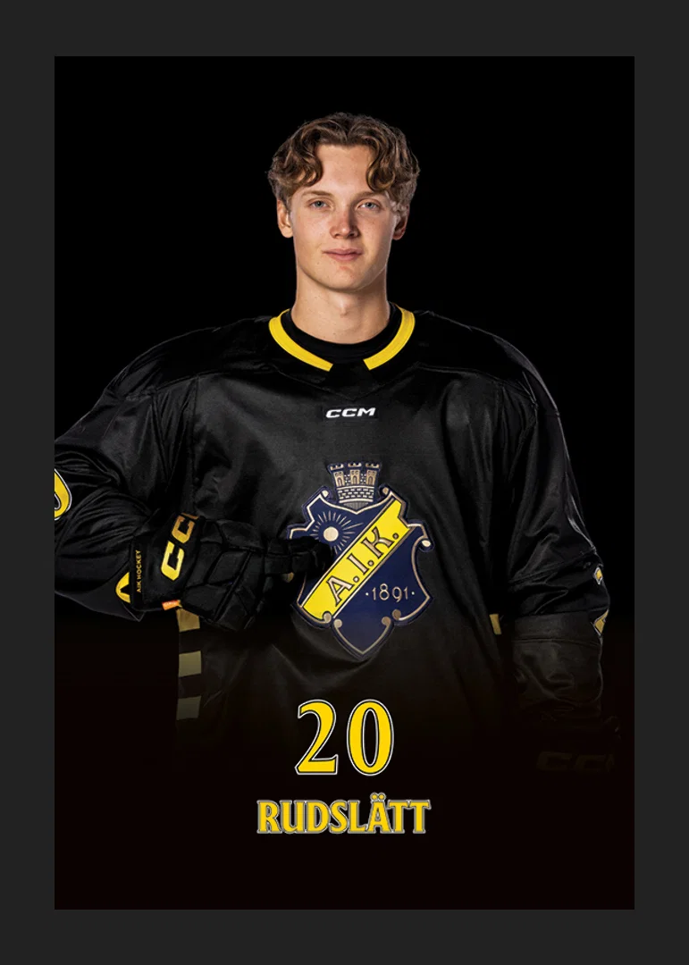 Rasmus Rudslätt #20 AIK Hockey 2024/2025-12