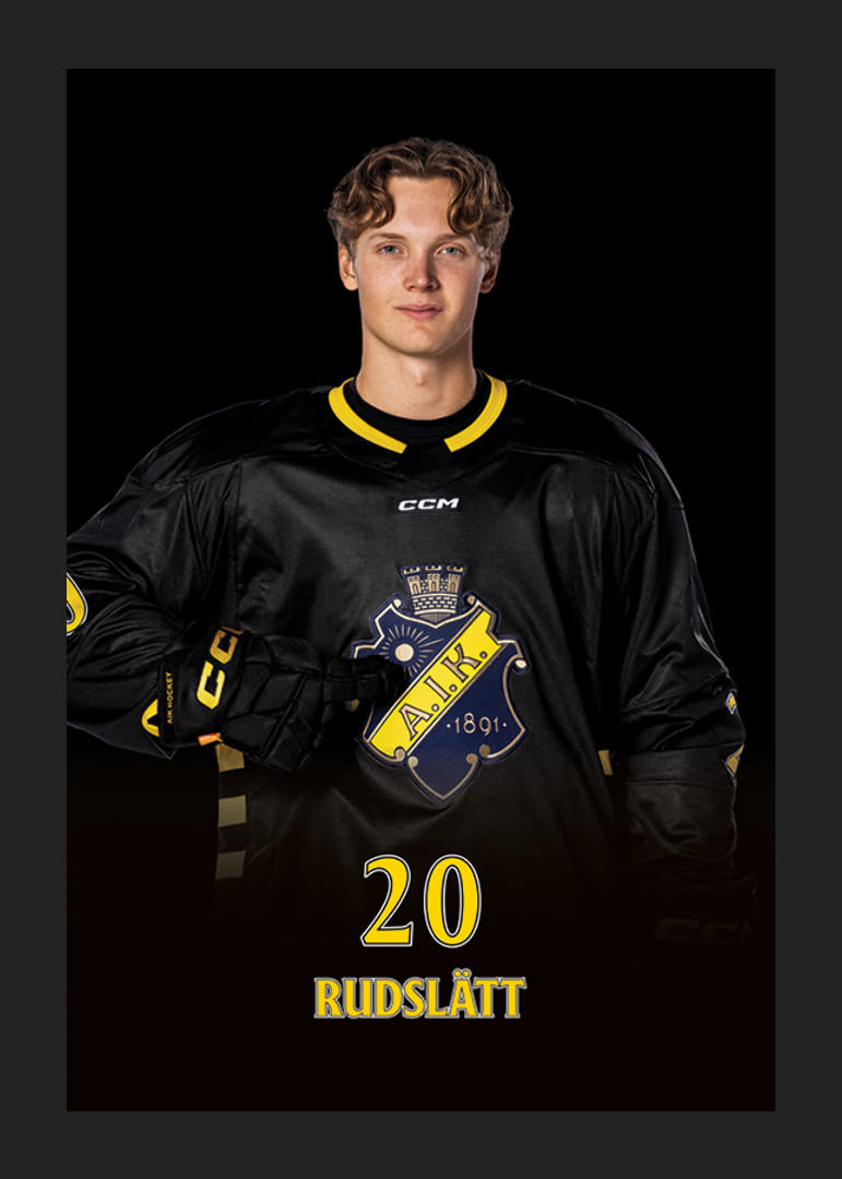 Rasmus Rudslätt #20 AIK Hockey 2024/2025-12