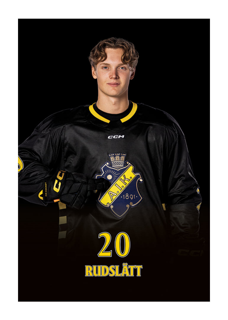 Rasmus Rudslätt #20 AIK Hockey 2024/2025-12