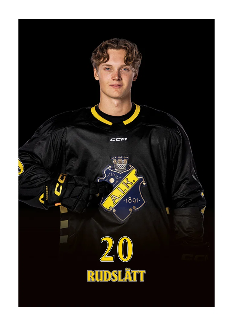 Rasmus Rudslätt #20 AIK Hockey 2024/2025-12