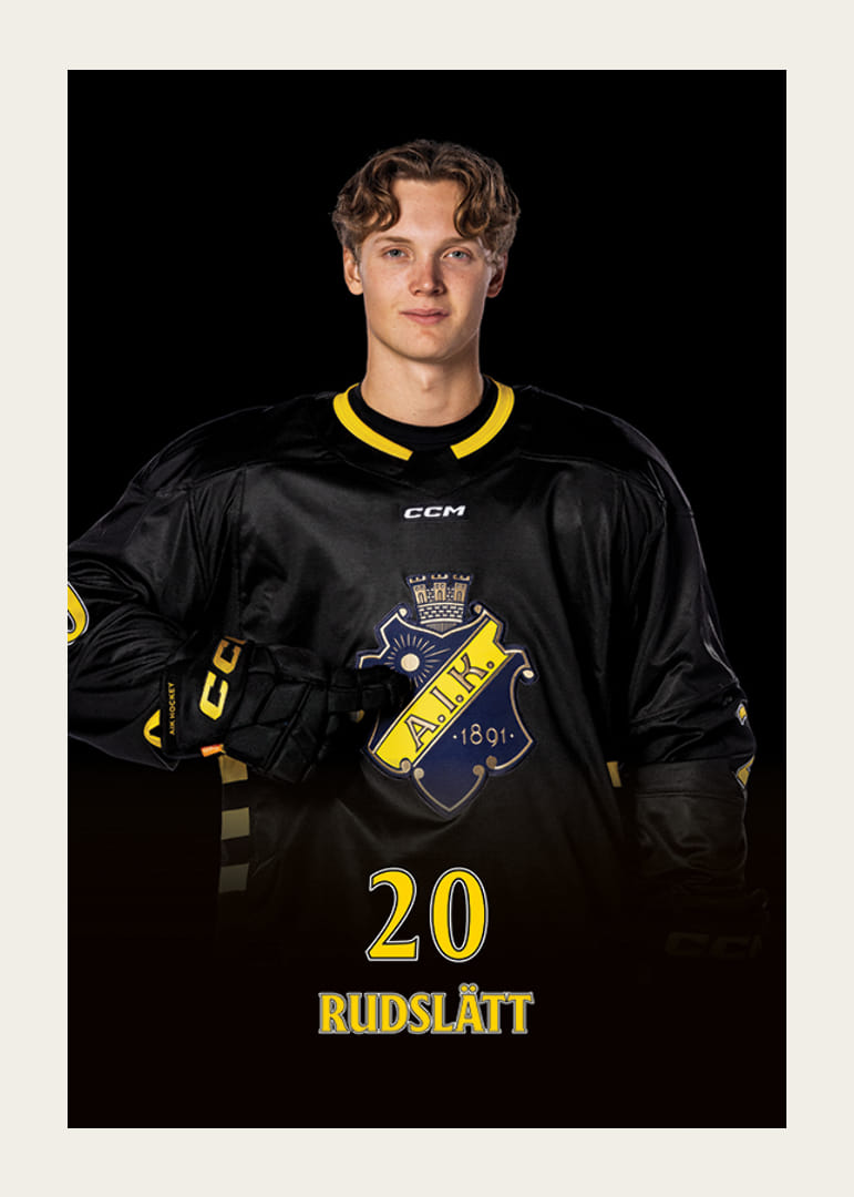 Rasmus Rudslätt #20 AIK Hockey 2024/2025-12