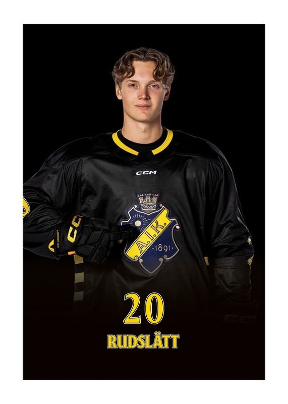 Rasmus Rudslätt #20 AIK Hockey 2024/2025-12