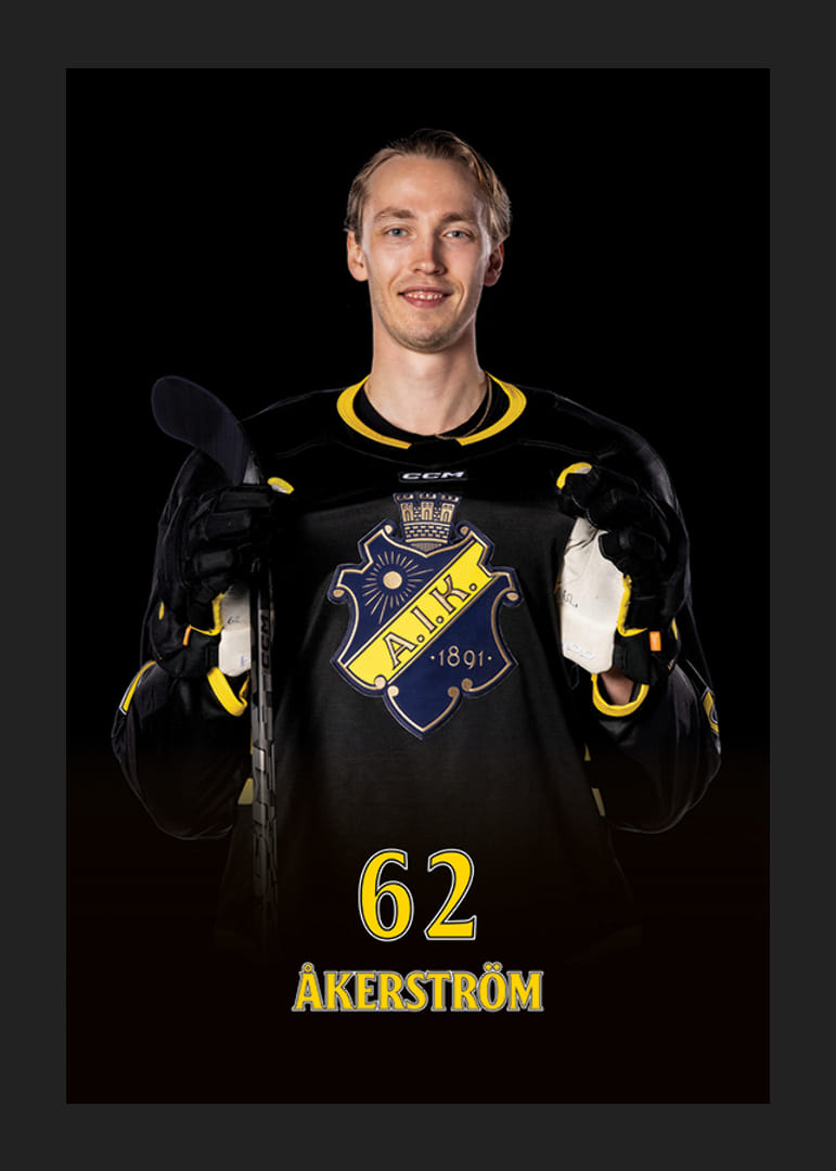 Simon Åkerström #62 AIK Hockey 2024/2025-12