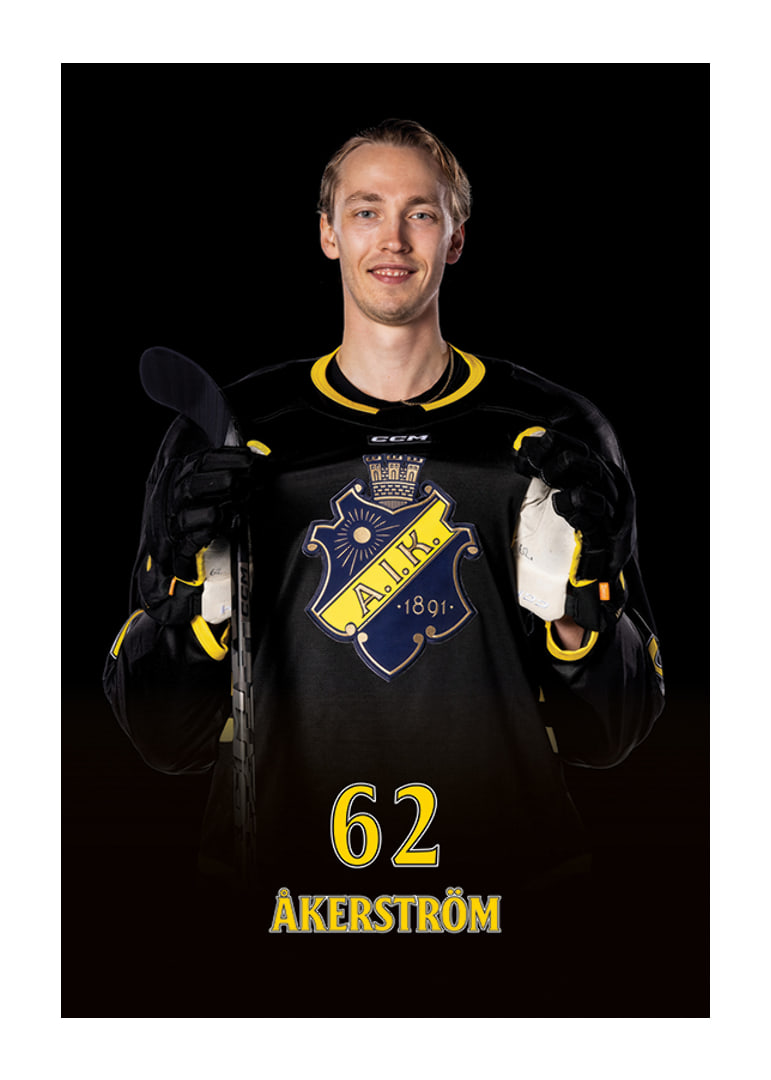 Simon Åkerström #62 AIK Hockey 2024/2025-12
