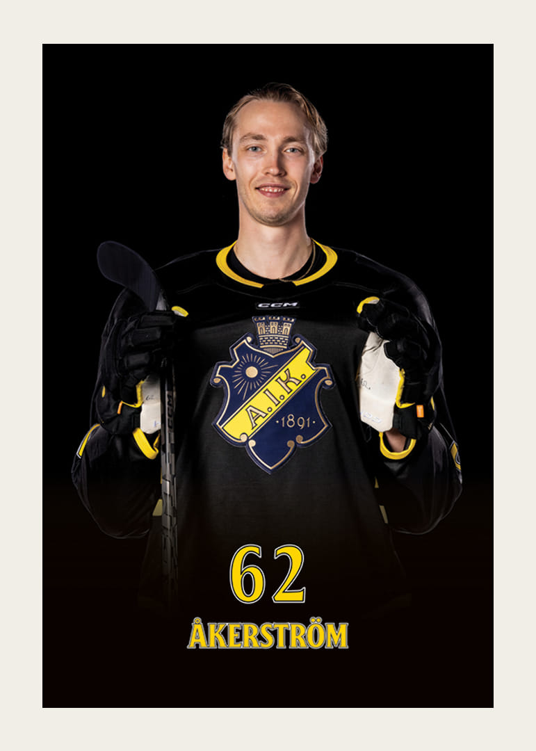 Simon Åkerström #62 AIK Hockey 2024/2025-12